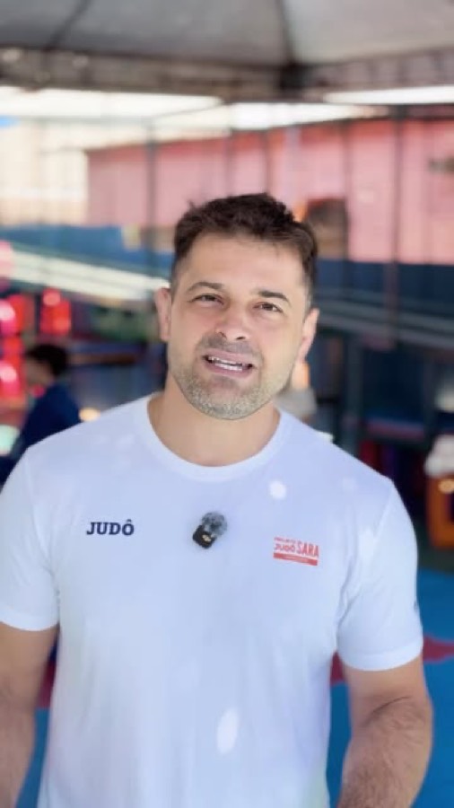Sensei do projeto no Dia da Família